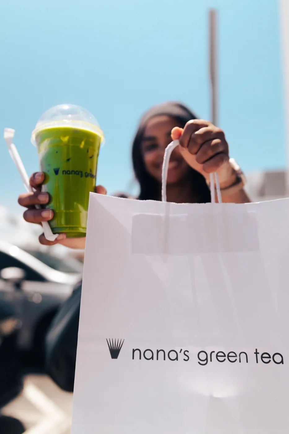 Nana's Green Tea, brand photography by Micah David